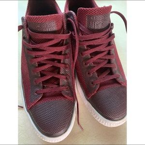 burgundy modern converse chucks